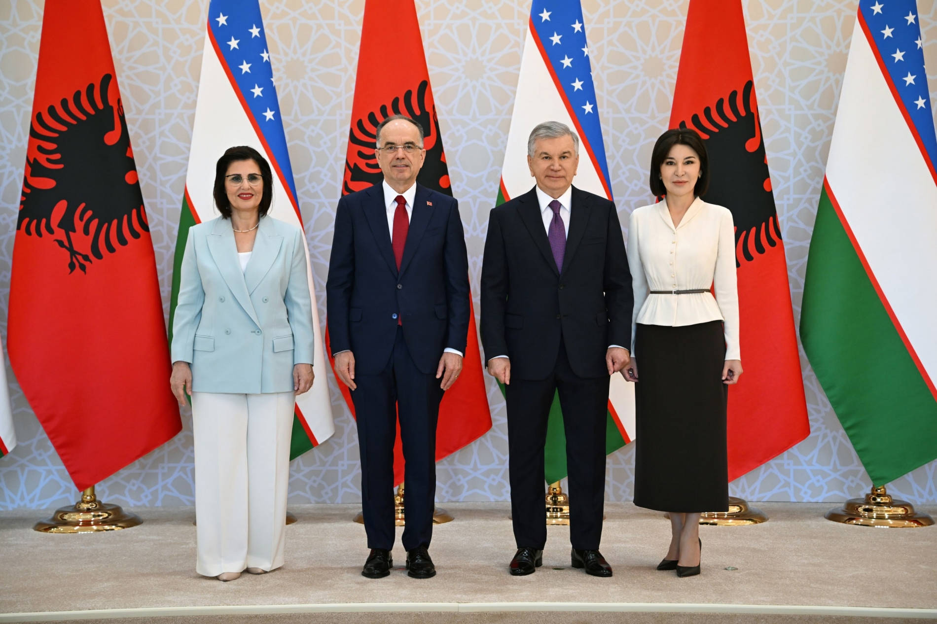 O‘zbekiston va Albaniya prezidentlari muzokaralar o‘tkazdi