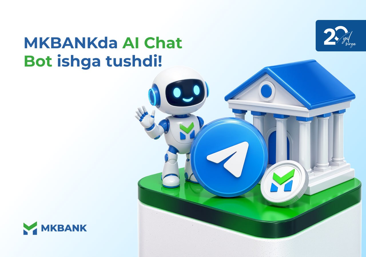 MKBANKda sun’iy intellekt ish boshladi! (test rejimida)