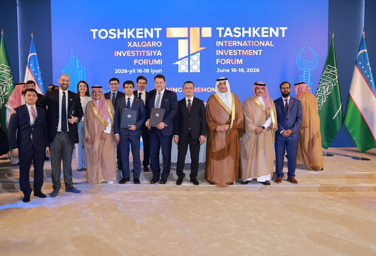 **O‘zbekiston — Saudiya Arabistoni — Fransiya: xavfli chiqindilarni qayta ishlash bo‘yicha 78 million dollarlik hamkorlik yo‘lga qo‘yildi**  Beshinchi Toshkent xalqaro investitsiya forumi doirasida “N