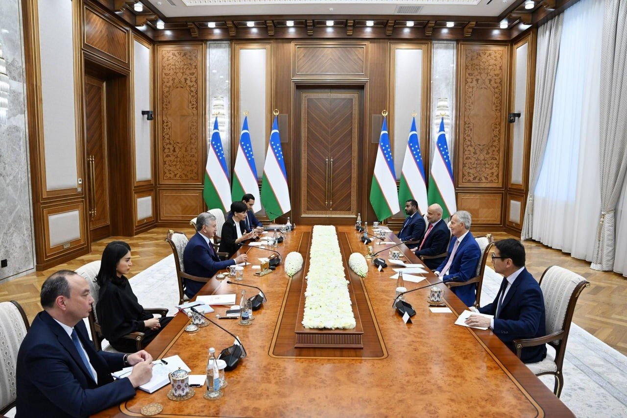 Shavkat Mirziyoyev Toni Bler bilan hamkorlik istiqbollarini muhokama qildi
