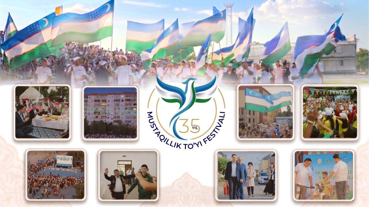 “Mustaqillik to‘yi” festivali O‘zbekiston bo‘ylab davom etmoqda