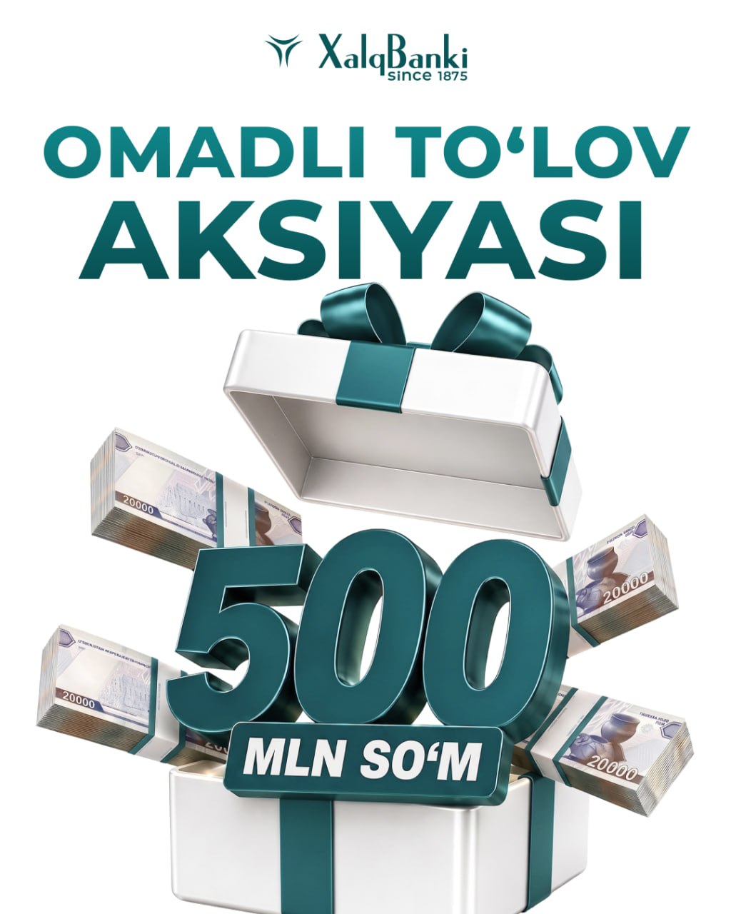 Xalq banki "Omadli to‘lov" aksiyasini e’lon qildi