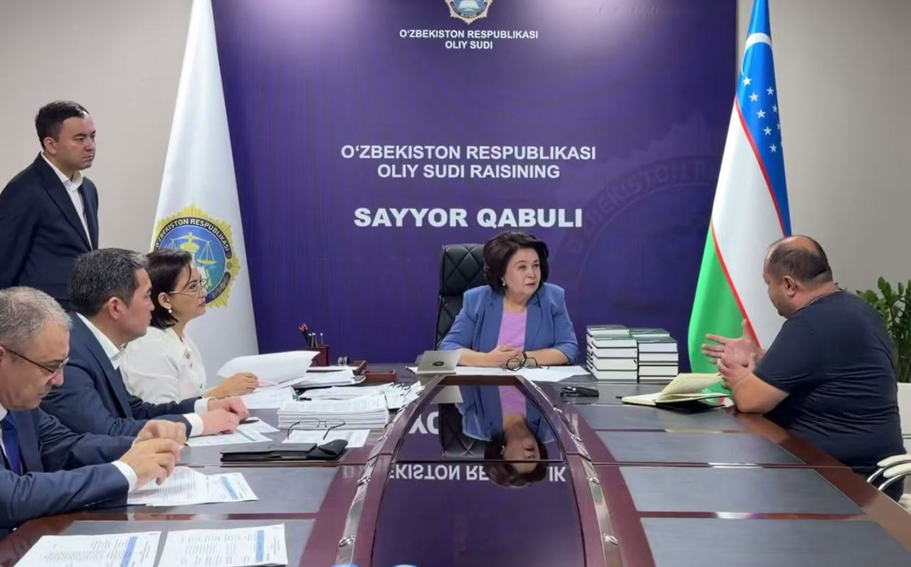 Toshkentda ommaviy sayyor sud qabuli oʻtkazildi