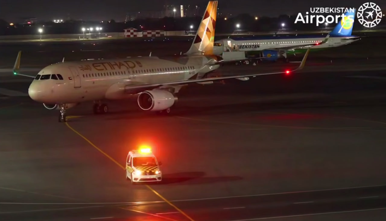 Etihad Airways Toshkentga parvozlarni boshladi – reyslar har kuni amalga oshiriladi