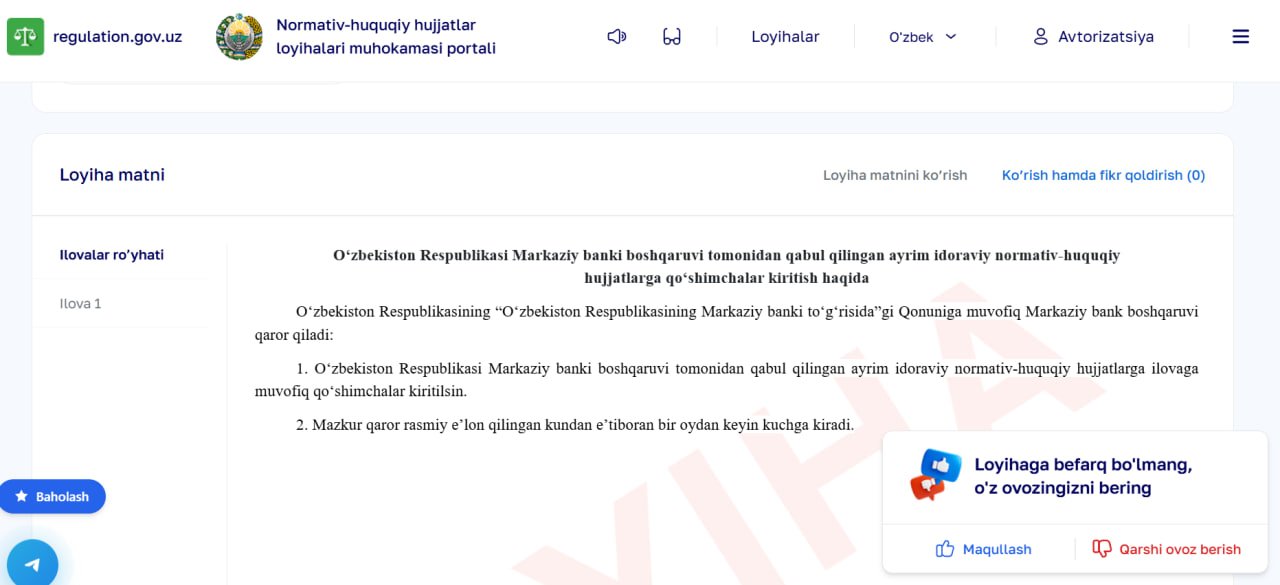 Kredit reklamalari va shartnomalarida qo‘shimcha ogohlantirishlar kiritilishi mumkin