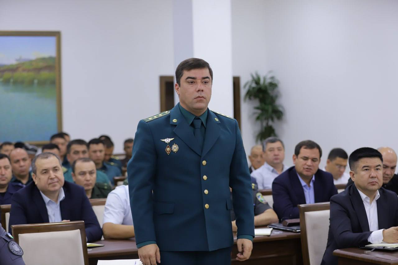 Sardor Mirzaraimov Sirdaryo viloyati IIB boshlig‘i etib tayinlandi