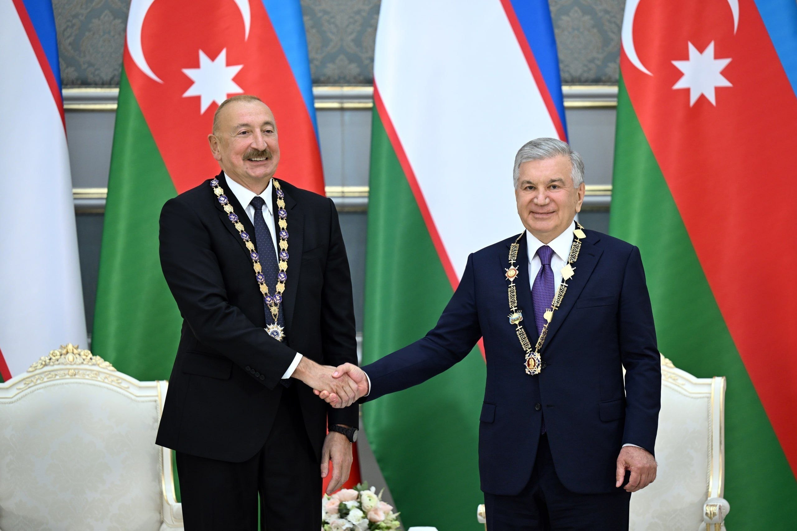 Ilhom Aliyev davlat tashrifi bilan O‘zbekistonga keldi