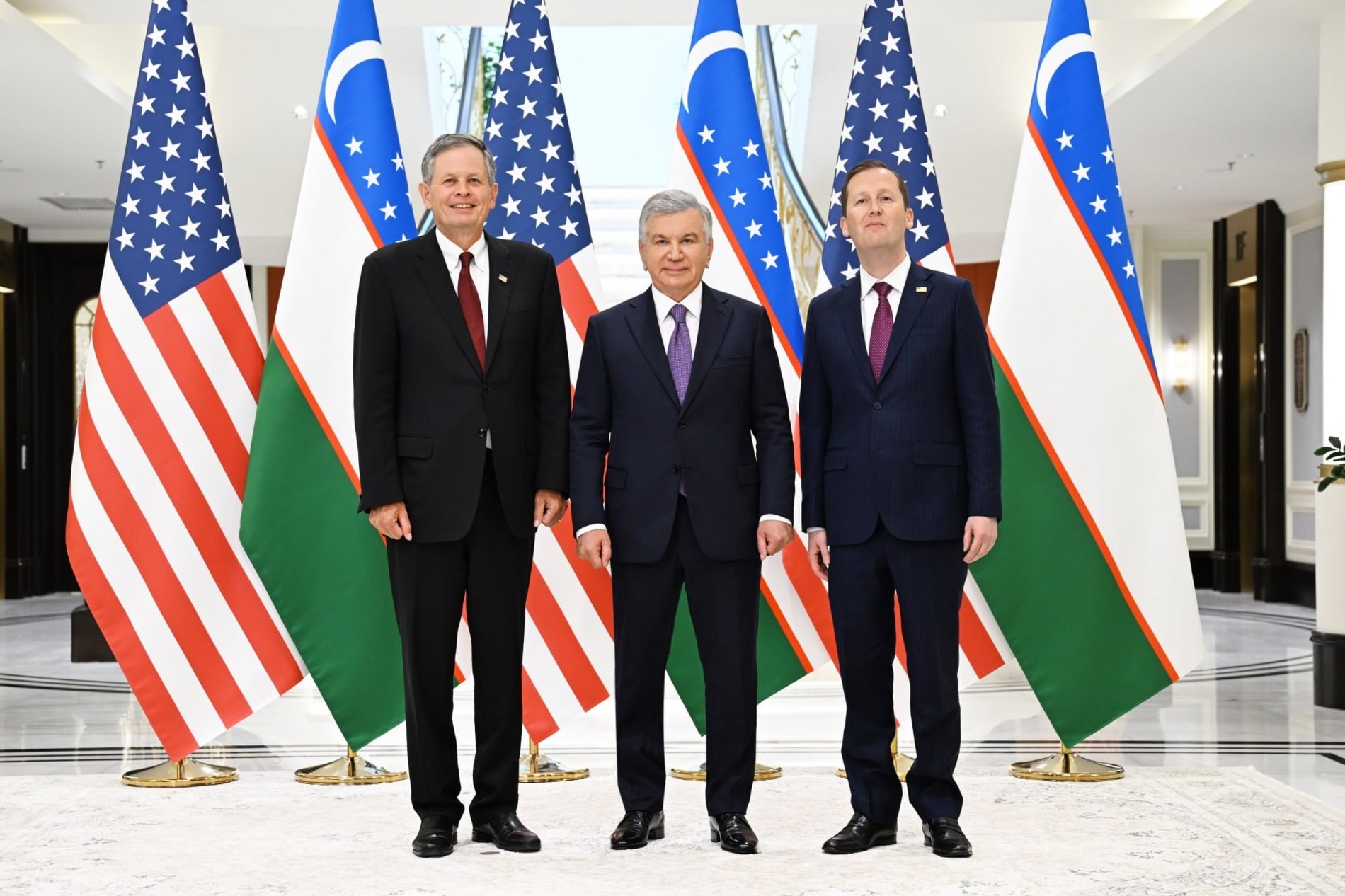 Shavkat Mirziyoyev AQSH Prezidentining maxsus vakili Serjio Gorni qabul qildi