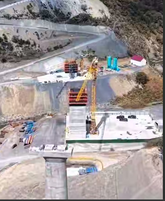 “Xitoy – Qirg‘iziston – O‘zbekiston” temiryo‘li uchun 122 metrlik ko‘prik qurilmoqda