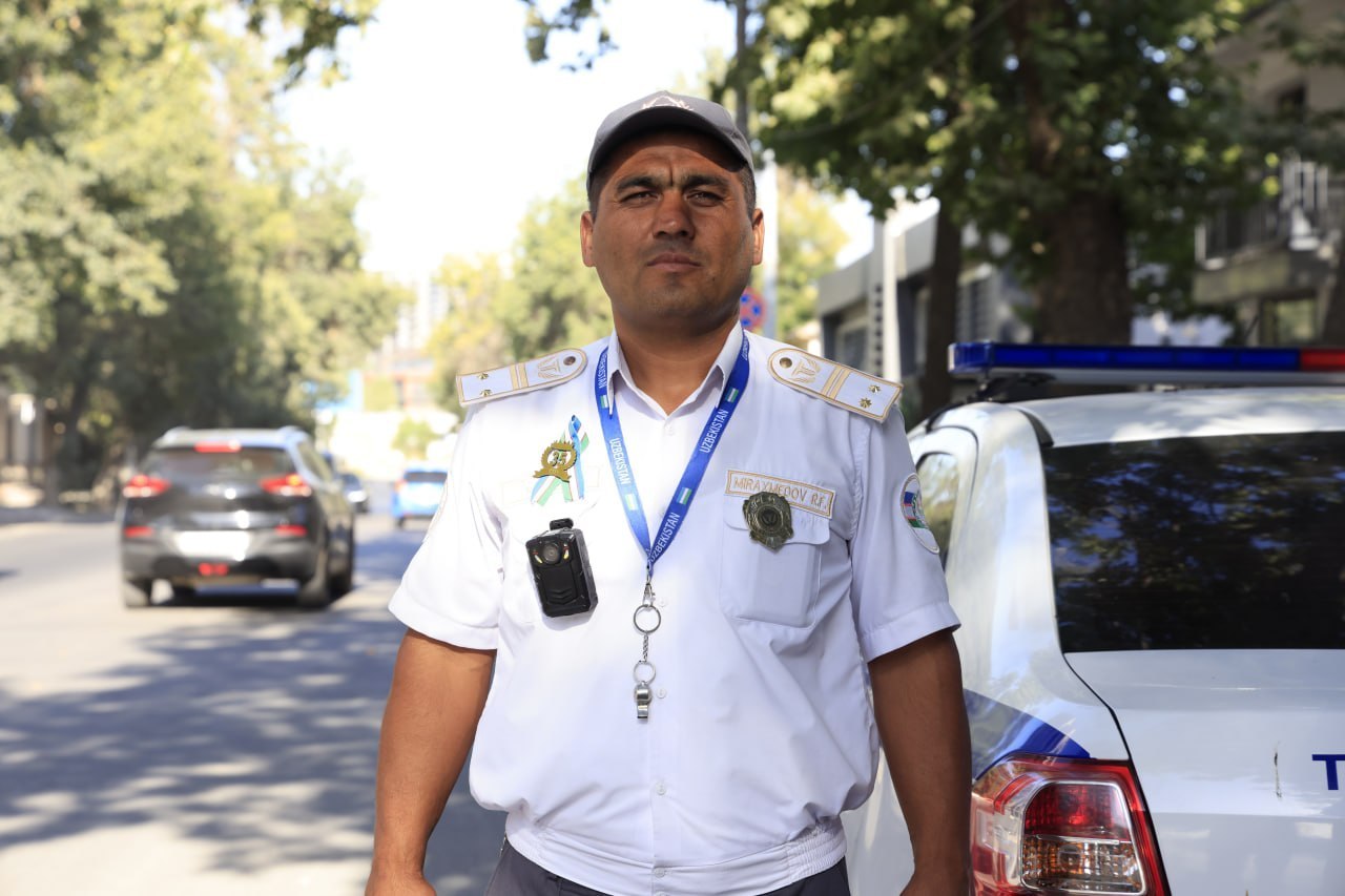 Toshkent shahri va viloyatida transport inspektorlari bodi-kameralardan foydalanishni boshladi