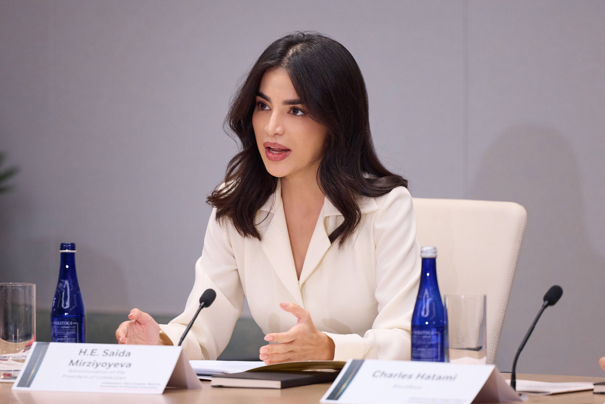 Saida Mirziyoyeva BlackRock rahbariyati bilan Toshkent xalqaro moliya markazini muhokama qildi